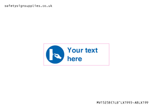 Custom Use Switch Sign